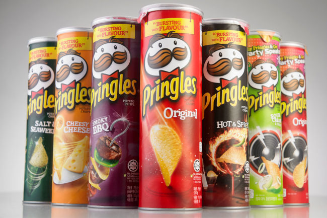 Kellogg's Pringles lineup