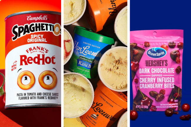 New products from Campbell Soup Co., Van Leeuwen and Ocean Spray