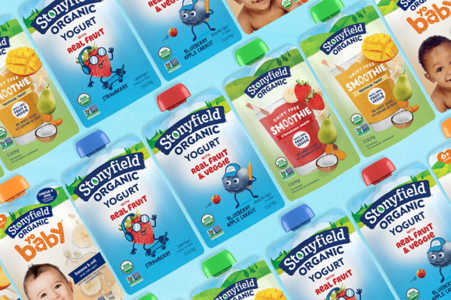 Stonyfield pouches