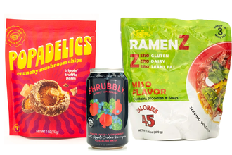 New products from Fun-Gal Snacks, Shrubbly and Nippon Trends Food